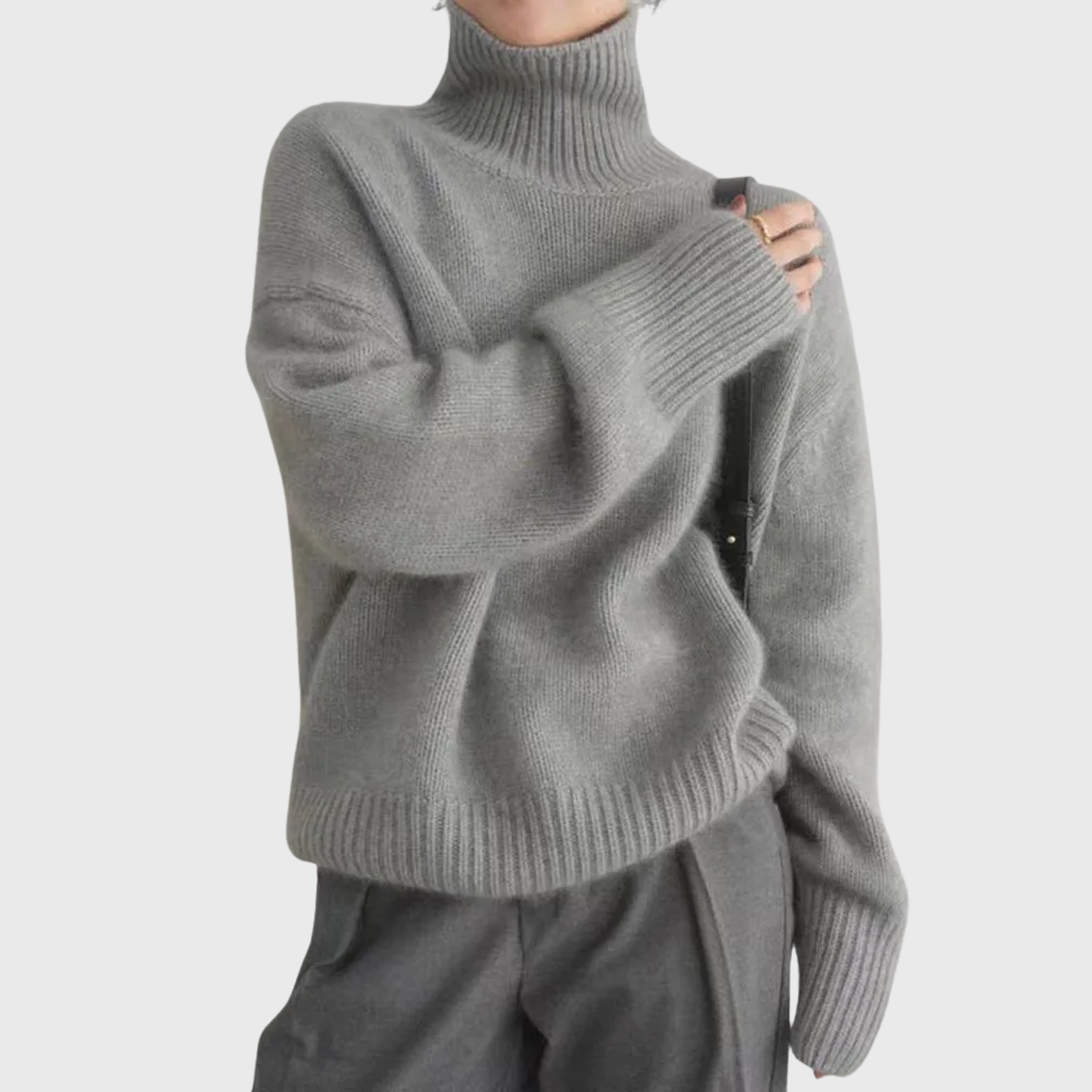 Isabella™ – Wool-Blend Turtleneck